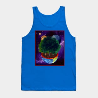 Tree In Space Tank Top